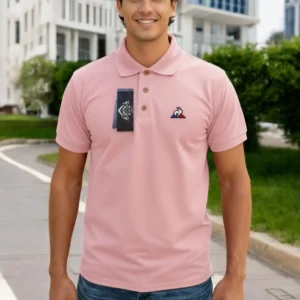 Camiseta Polo Rosada Gallo