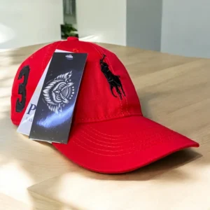 Gorra Polo Roja Big Negro