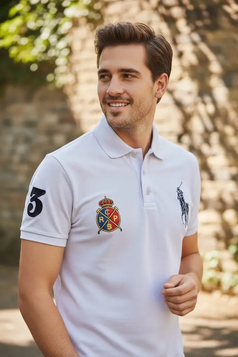 camiseta polo caballero polo real polo club barcelona tienda owl blanca (1)