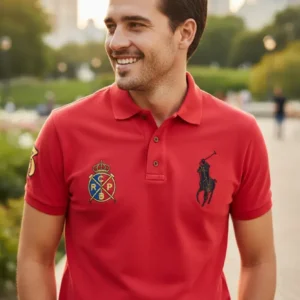 Camiseta Polo Real Rojo