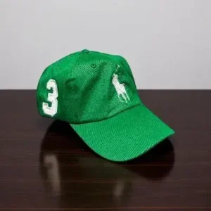 Gorra Polo Verde Big Blanco