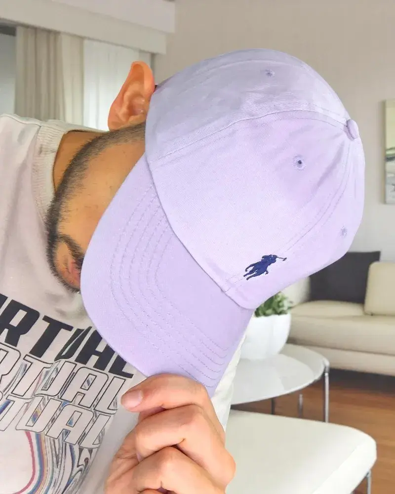 gorra lila tienda owl gorra polo (8)
