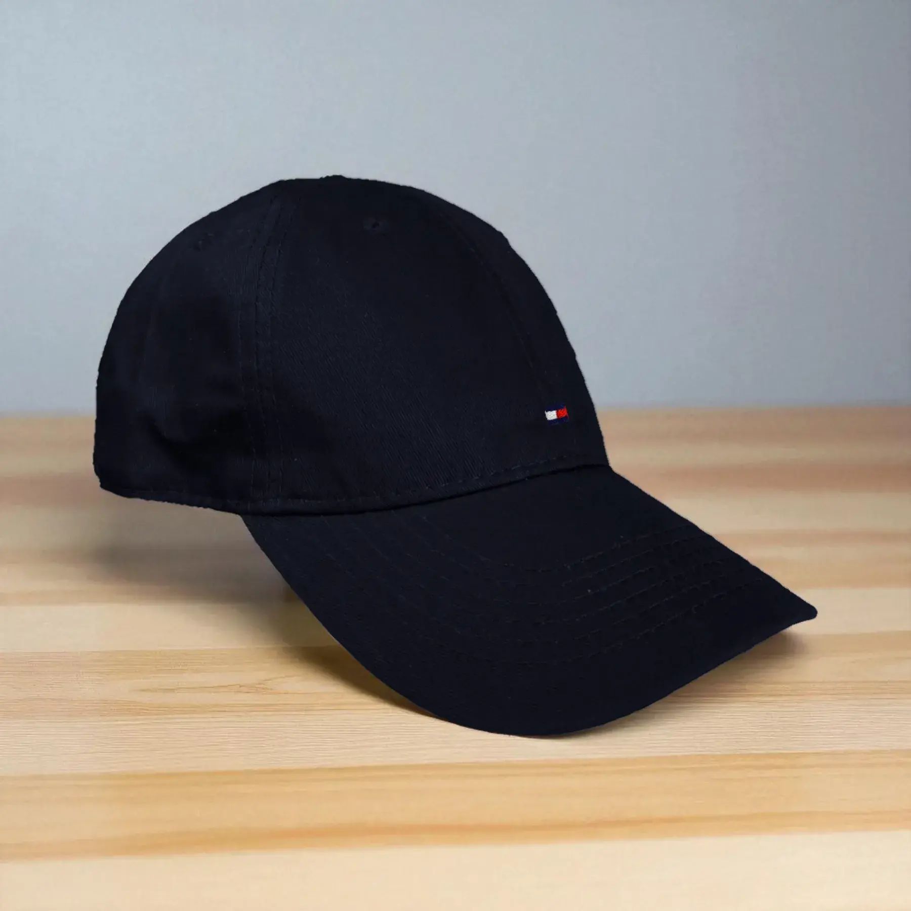 gorra negra tommy tienda owl 4-Photoroom