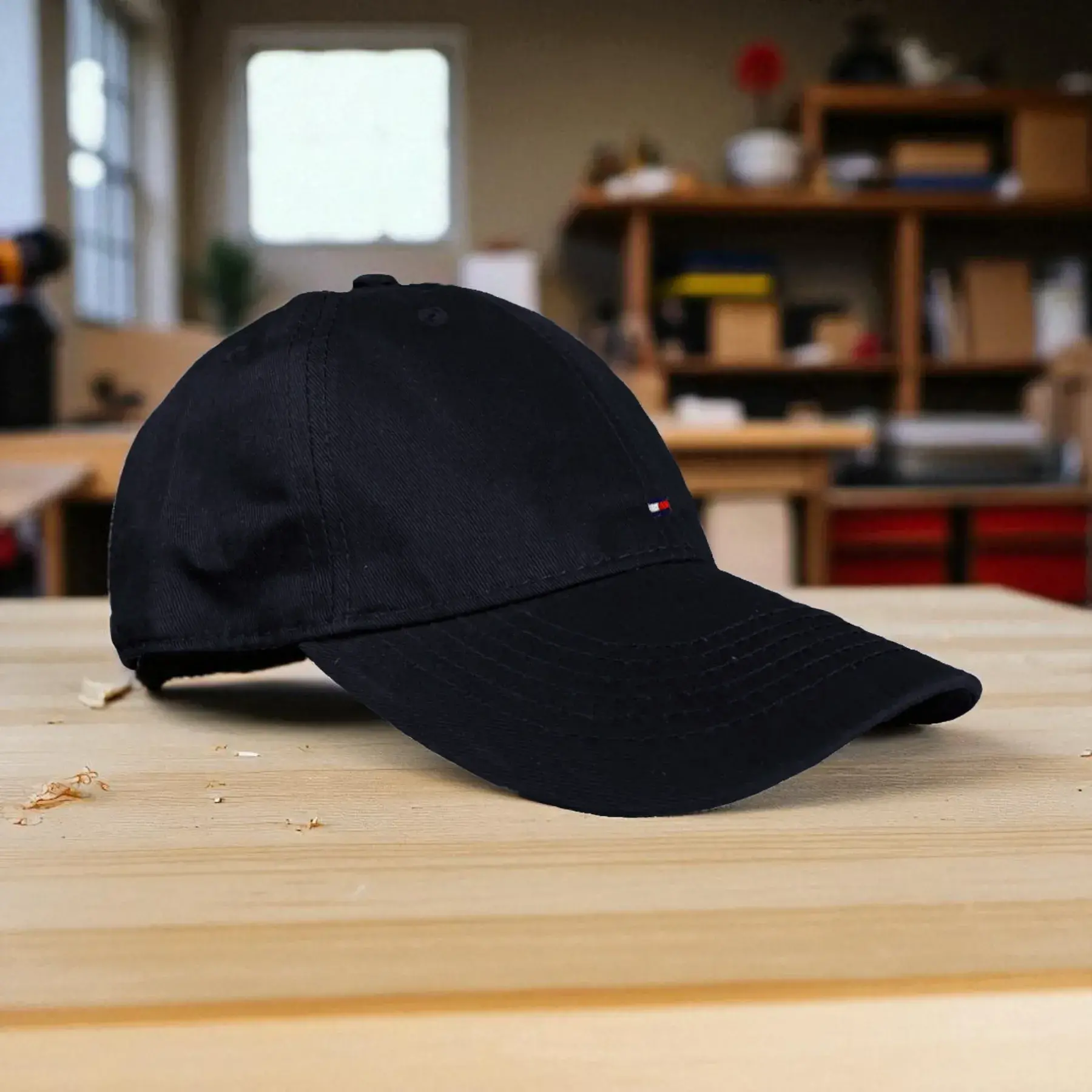 gorra negra tommy tienda owl-Photoroom