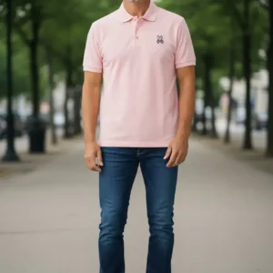 Camiseta Polo Rosada Conejo Malo