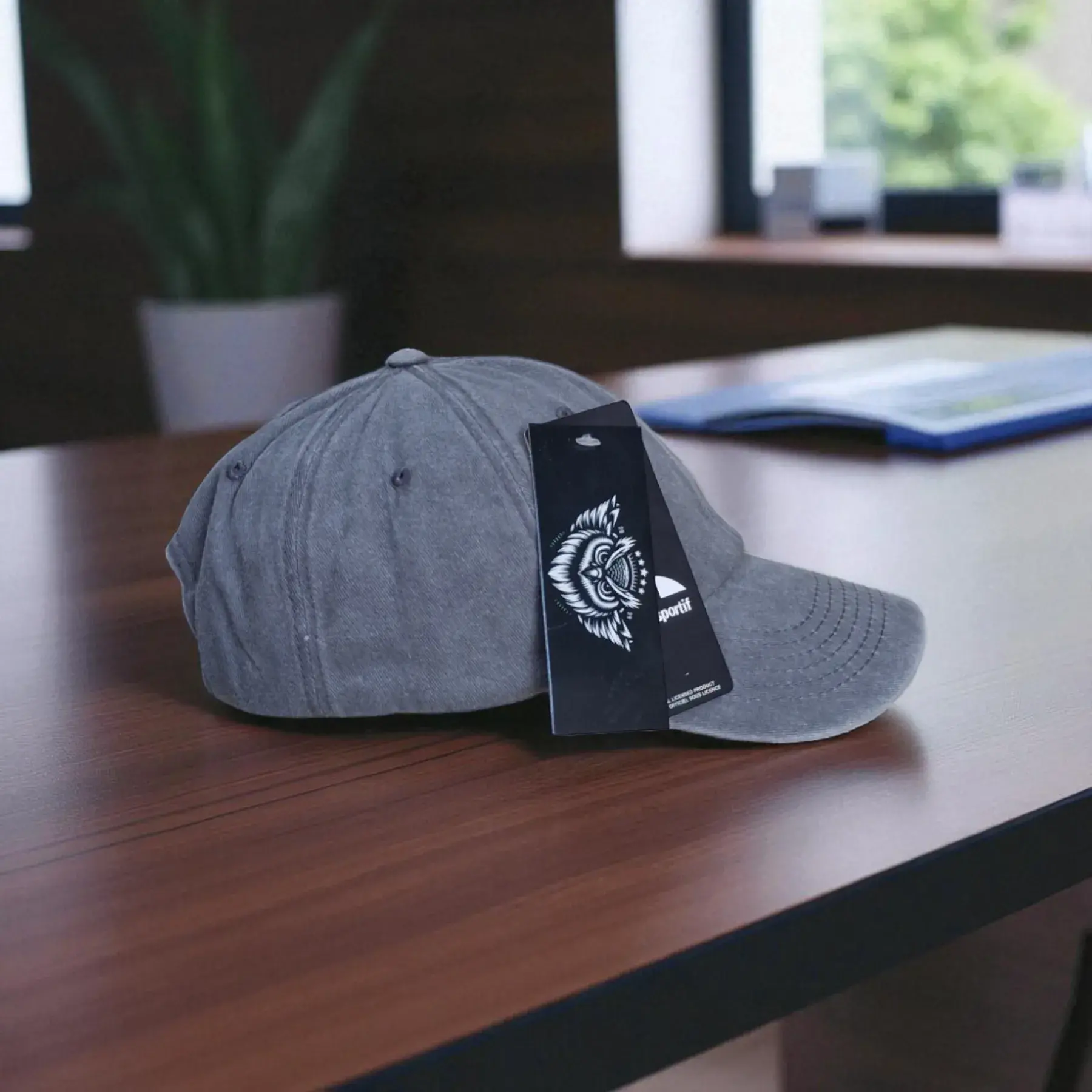 gorra gris claro musgo gallo le coq sportif tienda owl (4)