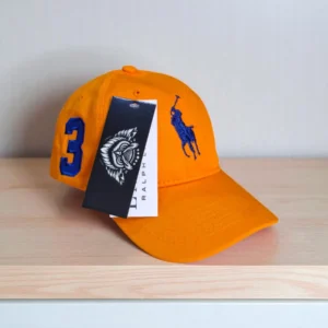 Gorra Polo Naranja Big Rey