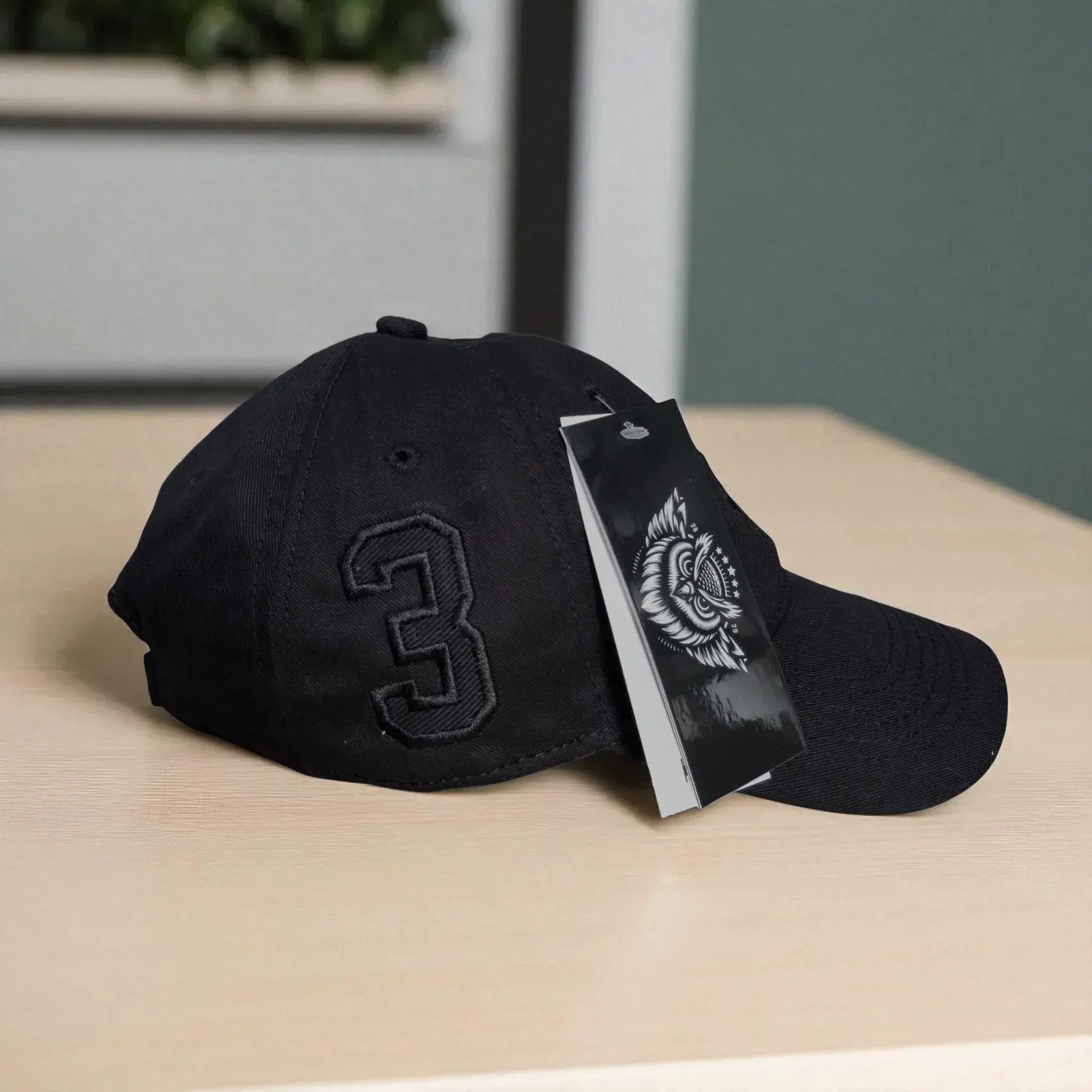 gorra unisex negra big polo negro tienda owl (4)