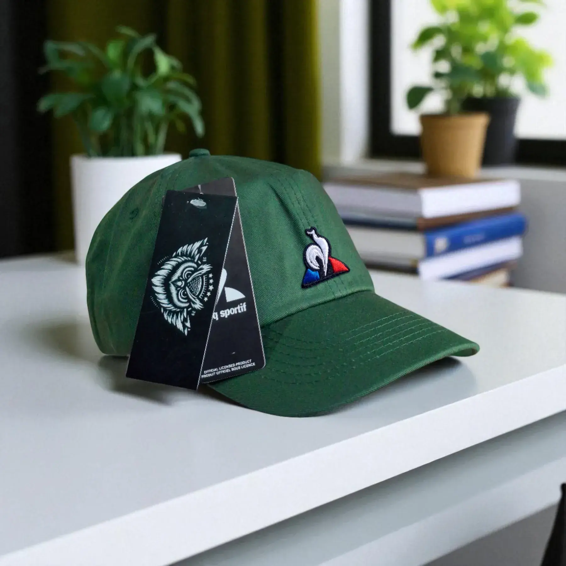 gorra verde botella gallo le coq sportif tienda owl (3)