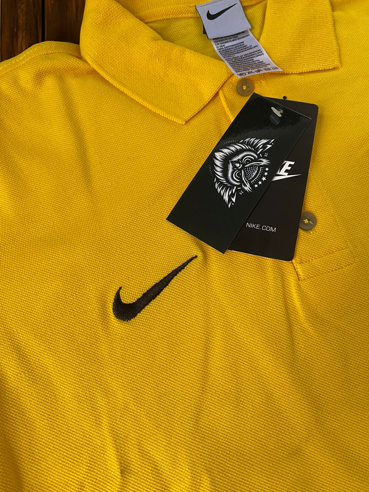 camiseta polo amarilla motres nike porsche para tienda owl (1)