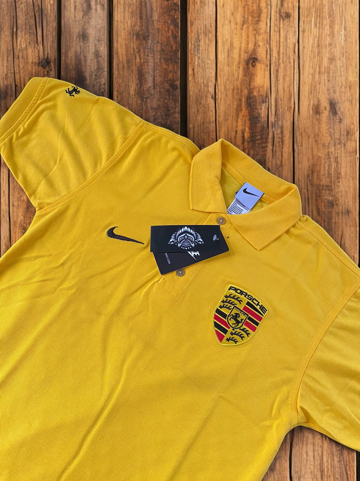 camiseta polo amarilla motres nike porsche para tienda owl (2)
