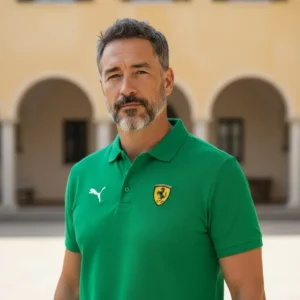 Camiseta Polo Verde Cali Ferrari