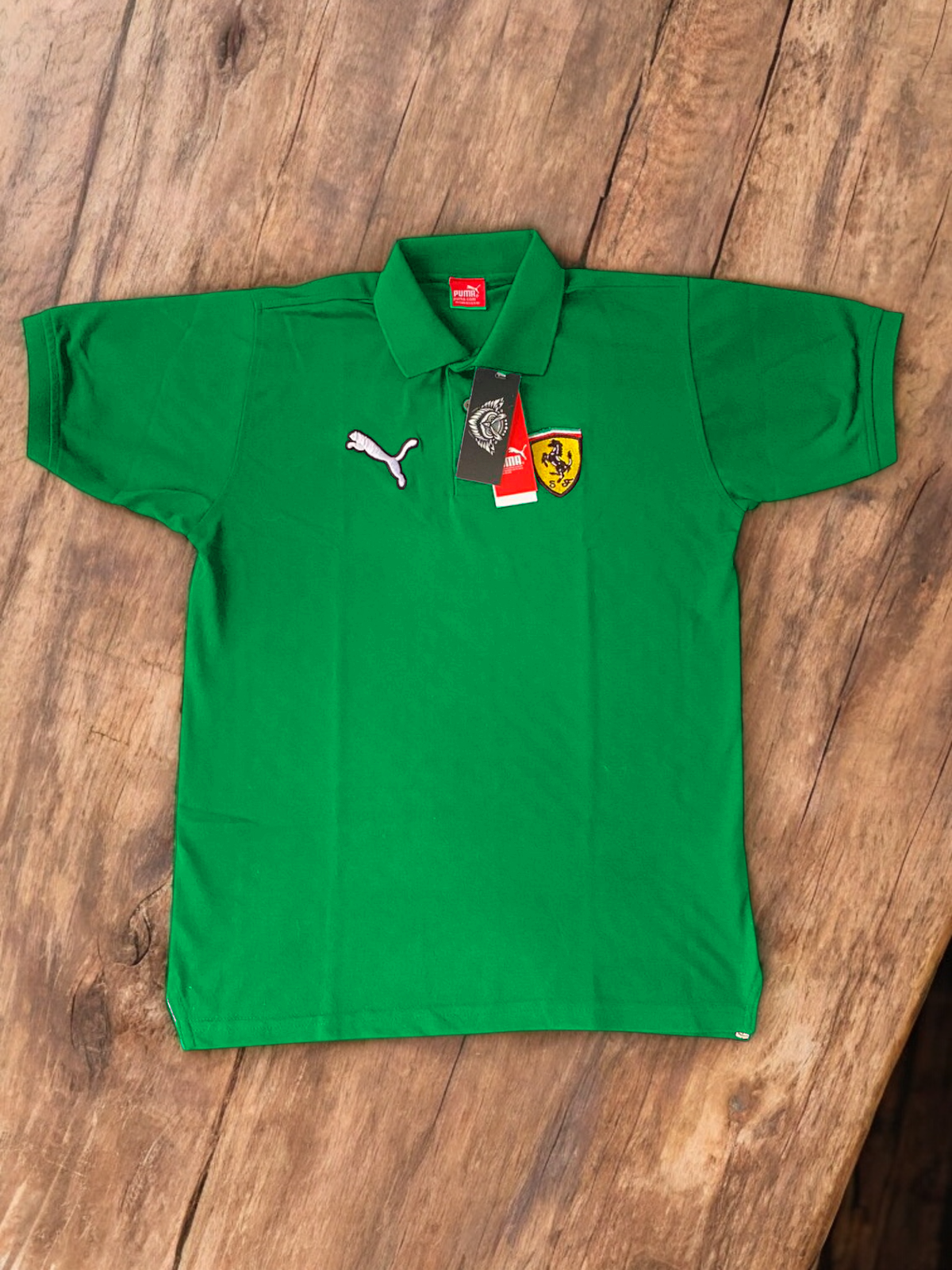 camiseta polo verde cali puma ferrari para tienda owl (4)