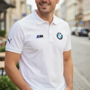 Camiseta Polo Blanco BMW