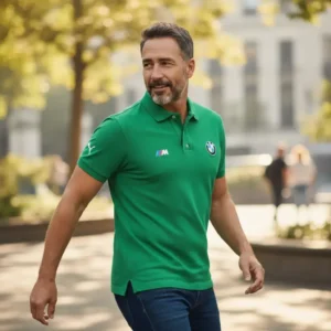 Camiseta Polo Verde Cali BMW