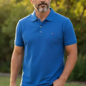 Camiseta Polo Azul Rey Tommy