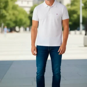 Camiseta Polo Blanca Tommy