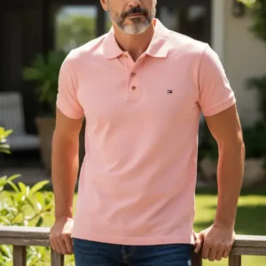 Camiseta Polo Palo De Rosa Tommy