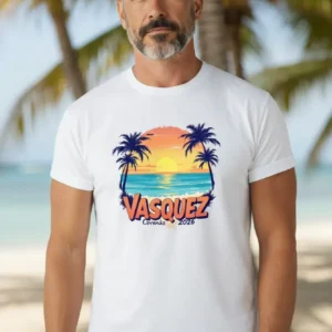 La camiseta que une a la familia Vásquez 2026 Coveñas Blanca Unisex Ref 7