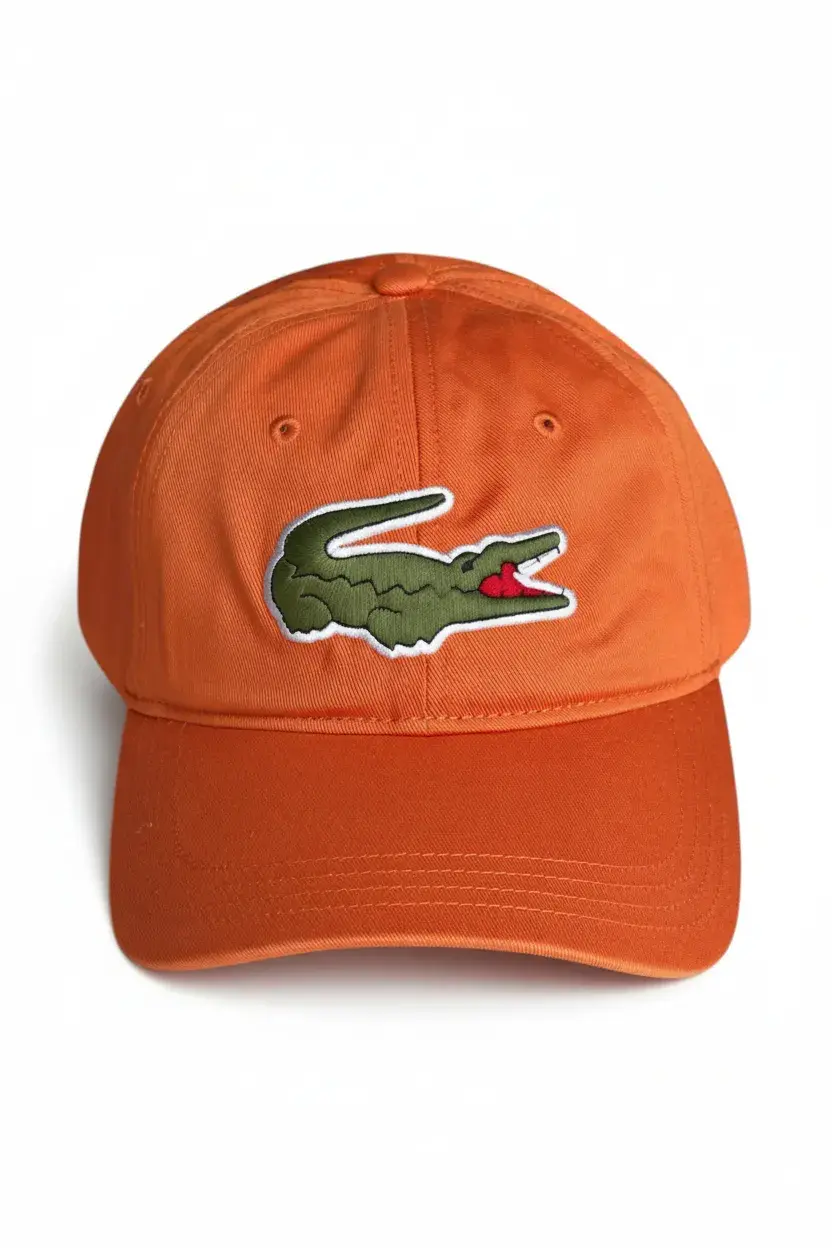 gorra unisex lagarto tienda owl naranja (1)