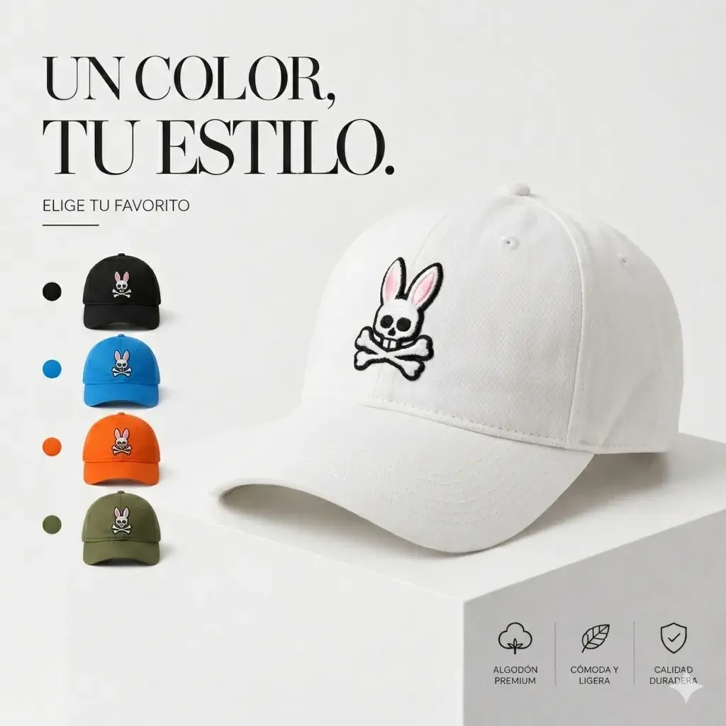 potada gorra conejo malo pshycho bunny (1)