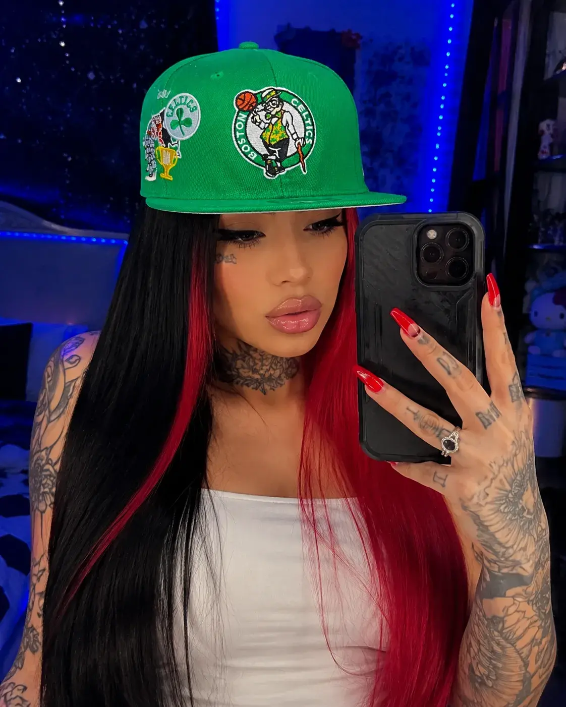 GORRA VERDE CELTICS BOSTON CON COPA EN EL LADO (18)