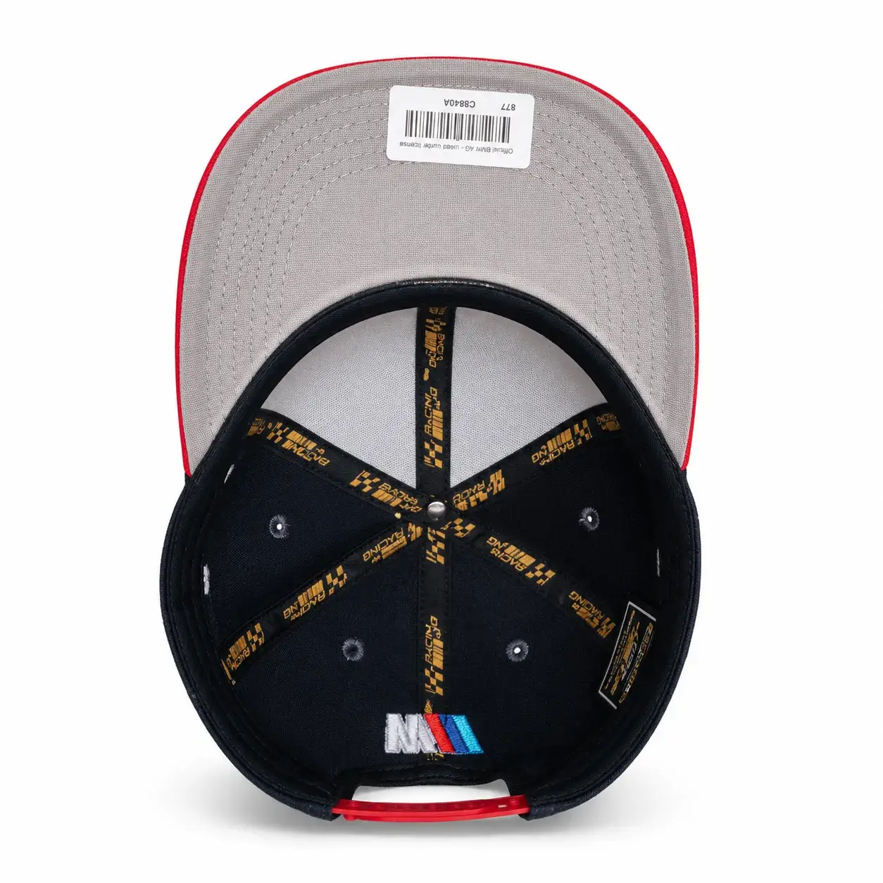 gorra bmw a oscuro rojo racing (9)