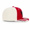 gorra frente rojo biege logo bulls negro urbanan (6)