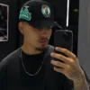 gorra negra celtics, logo celtics al lado (6)