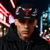gorra negra chicago bulls negra 8 bordados (7)