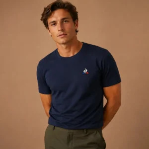 Camiseta Gallo Frances Color para Hombre – Algodón Licrado 200 g