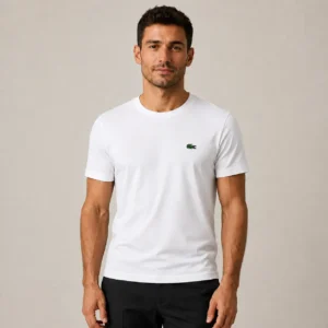 Camiseta Lagarto para Hombre Cuello Redondo – Algodón Licrado 200 gr